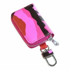 AWESOME(オーサム)　マルチカラースマートキーケース　カモフラシリーズ　ASK-M02　ピンク