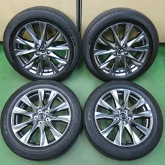ま*こ様 ほぼ新車未使用 エアバルブ新品 マツダ純正ホイール CX