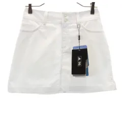 未使用 adidas アディダス ゴルフ ミニスカート S ホワイト レディース 古着