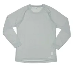 [モンベル] ジオライン クール メッシュ ラウンドネック 長袖Tシャツ 1107750 ライトグレー(LGY) [Lサイズ] [ライトグレー(LGY)] [L]