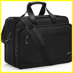 [HOMIEE] ビジネスバッグ メンズ PCバッグ 17インチ ブリーフケース 2way 大容量 マチ拡張可能 パソコンバッグ Ａ4 ＰＣ対応バッグ ショルダーバッグ 自立 リクルート 就活 ビジネス 通勤 通学 出張 ブラック 父の日 バレンタインデー ギ