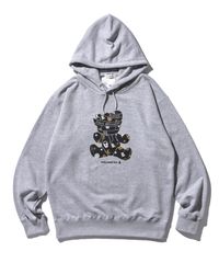 punk bear hoodie（monogram）GR-B