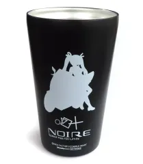 【中古】マグカップ･湯のみ [単品] ノワール タンブラー 「PS5/PS4/Switchソフト 爆走次元ネプテューヌ VS巨神スライヌ WonderGOO限定 ラステイション爆走セット」 同梱特典