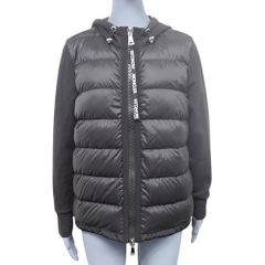 MONCLER(モンクレール) MAGLIA CARDIGAN ダウンパーカー アウター アパレル ファッション 衣類 切り替え S ナイロン ポリウレタン ブラック黒 G20938G50300 レディース 40802077826【中古】【アラモード】