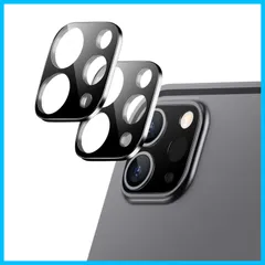【在庫処分】ESR iPad ガラスレンズフィルム iPad Pro 13/11インチ 2024専用 iPad Pro 12.9/11インチ (2022/2021/2020) 対応 9H 強化ガラスレンズ保護 傷防止 HDクラリティ 3D フルカバー 2枚入り