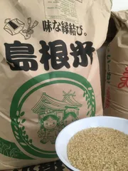 1【新米】島根県産つや姫30キロ 玄米 R6年度産