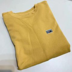 patagonia パタゴニアクルーネック トレーナー Ⅼサイズ　イエロー系