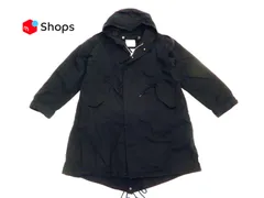 ヒューストン HOUSTON モッズコート M-51 パーカー ミリタリージャケット 5409M ブラック