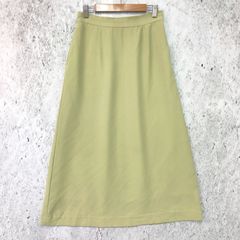 SHIFONERY シフォネリ ロング スカート グリーン 38サイズ □〇