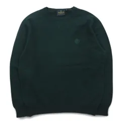 McGREGOR クルーネック ラムウールニット セーター M グリーン 羊毛