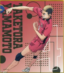 【中古】紙製品 山本猛虎 「劇場版ハイキュー!! ゴミ捨て場の決戦 トレーディングミニ色紙 音駒高校」