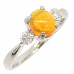 ＷＥＢ限定カラー有 K18ファイアオパールリング0.96ct