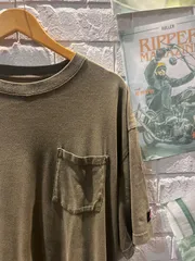 古着　XL　半袖　Tシャツ　Dickies　ディッキーズ　ポケット　カーキ