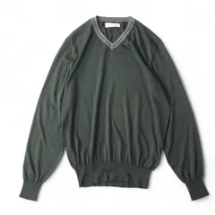 P88★極美品★極上カシミヤ100% Vネックニットセーター ブルネロクチネリ P88☆極美品☆極上カシミヤ100% Vネックニットセーター ブルネロ