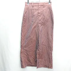 ◇ HEYUMM へユム ロング丈 タイト スカート サイズOne ボルド系 レディース E  【1405140016154】