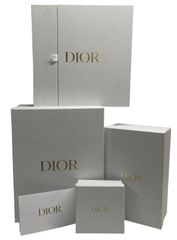 ◇ Dior 【！空箱！】 4個セット 星型チャーム付き 【使用感/キズ汚れあり】 小物入れ 1つ黄色いシミ汚れあり 空き箱まとめ ディオール / 中古