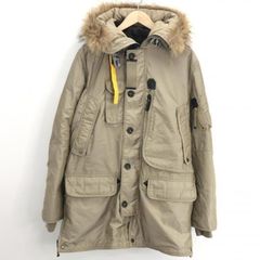 【中古】Parajumpers ダウンジャケット M ベージュ パラジャンパーズ[10]