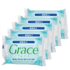 グレイス 樹脂粘土 200g 5個セット 日清アソシエイツ 858