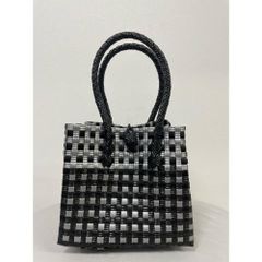 woven かごバッグ マルチカラー 巾着付き - メルカリ