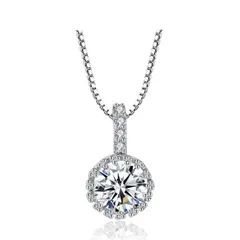 ネックレス キュービックジルコニア 真鍮 n14070506