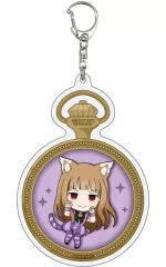 【中古】キーホルダー 07.ホロ(チェシャ猫ver) ミニキャライラスト デカアクリルキーホルダー 「狼と香辛料」