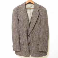 #wxc ハリスツイード HarrisTweed ノームトンプソン Norm Thompson シングルジャケット 茶 グレー 赤 S2B ツイード メンズ [941691]のサムネイル