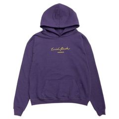 LAID BACK / premium heavy box hoodie purple