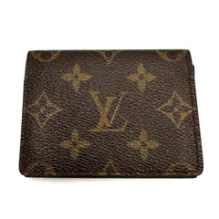 【美品】LouisVuitton　ルイヴィトン　カードケース　名刺入れ　カードホルダー　定期入れ　モノグラム