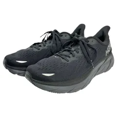 HOKA ONE ONE(ホカオネオネ) CLIFTON 8 クリフトン 8 スニーカー F27221D 27cm ブラック トレイルラン ランニング