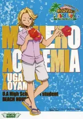 【中古】キャラカード(キャラクター) 青山優雅 描き下ろしブロマイド 「僕のヒーローアカデミア みんなで作ろう!!海の家 in 東急ハンズ」 物販購入特典