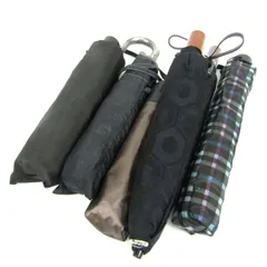 折りたたみ傘 6点セット 未使用有 花柄など まとめて 大量 メンズ レディース 【中古】