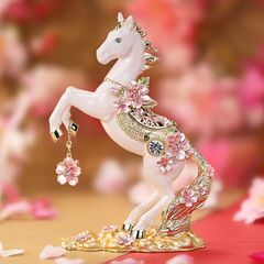 正規品】百福桜虎 干支 縁起物 寅 ジュエリーボックス ピィアース 東京