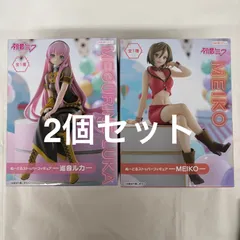 未開封 初音ミク ぬーどるストッパーフィギュア 2個セット 巡音ルカ MEIKO  LF9348  f107