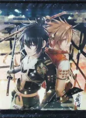 【中古】タペストリー 千歳＆千耶 描き下ろしB2タペストリー 「PSPソフト 十鬼の絆 ～関ヶ原奇譚～」 アニメイト限定版特典