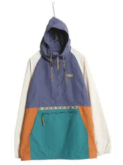 【お得なクーポン配布中!】 エルエルビーン ナイロン アノラック パーカー ジャケット レディース L / 古着 プルオーバー ハーフジップ マンパ ハイネック パッカブル