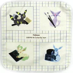 【中古】雑貨 エーフィー＆ブラッキー＆グレイシア＆リーフィア アートハンドタオル 「一番くじ Pokemon EIEVUI＆Colorful Art」 F賞