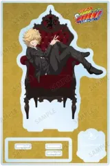 【中古】アクリルスタンド・アクリルパネル ベルフェゴール 描き下ろしイラスト 玉座ver. パーツ付きBIGアクリルスタンド 「家庭教師ヒットマンREBORN! POP UP SHOP vol.3 in AMNIBUS STORE」