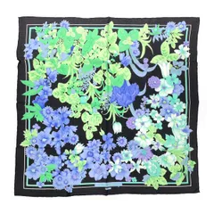 LEONARD レオナール スカーフ 総柄 シルク100% 大判 LEONARD レオナール スカーフ 総柄 シルク100% 大判