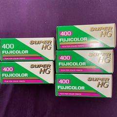 【期限切れ未使用】５個まとめ　フジカラーSUPER HG 400　FUJICOLOR