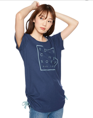 ロキシー ROXY 速乾UVカット ワッフルシャーリングTシャツ