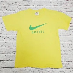 79　NIKE（KIDS）　Tシャツ　イエロー　ジュニア　Lサイズ