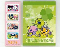 【中古】グッズセット 集合(クローバー) なつかしステーショナリー(メモ帳＆ステッカー) 「一番くじ たまごっち ～令和で発見!!あのころのお部屋とたまごっち～」 G賞