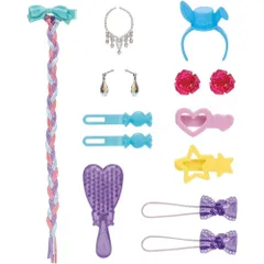 タカラトミー リカちゃん パーツ単品 にじキュンカール アクセサリーセット おままごと おもちゃ 3歳以上 (人形別売)
