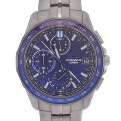 カシオ CASIO OCW-S7000C-2AJF オシアナス マンタ チタン ソーラー電波 メンズ 良品 D#141758