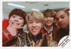 【中古】生写真(ジャニーズ) ジャニーズJr./大橋和也・末澤誠也・藤原丈一郎・草間リチャード敬太/横型・バストアップ・衣装黒・金・赤・大橋右手指差し・笑顔/Johnnys’ ISLAND セルフィー 2020/公式生写真