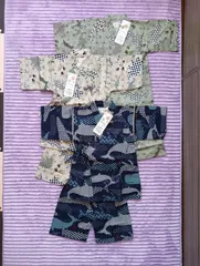 甚平　キッズ　男児　夏祭り　夏休み　サイズ　110　120　130　新品　未使用品