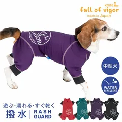 Amazon | レインドッグガード(2021年モデル)(ブルーグレー,XL