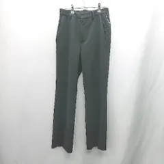 ◇ Θ FRAMeWORK フレームワーク 後ろウエストゴム スラックスパンツ サイズ36 ブラック レディース E  【1502060011129】