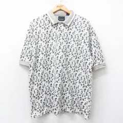 XL/古着 グレッグノーマン 半袖 ポロ シャツ メンズ 鹿の子 コットン ベージュ他 カーキ 25jul11 中古 トップスのサムネイル