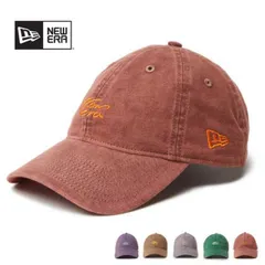 ニューエラ キャップ newera 9TWENTY Salt Wash New Era メンズ レディース ユニセックス 帽子 ビンテージ フリーサイズ ブラウン グリーン コットン クロスストラップ (241011)